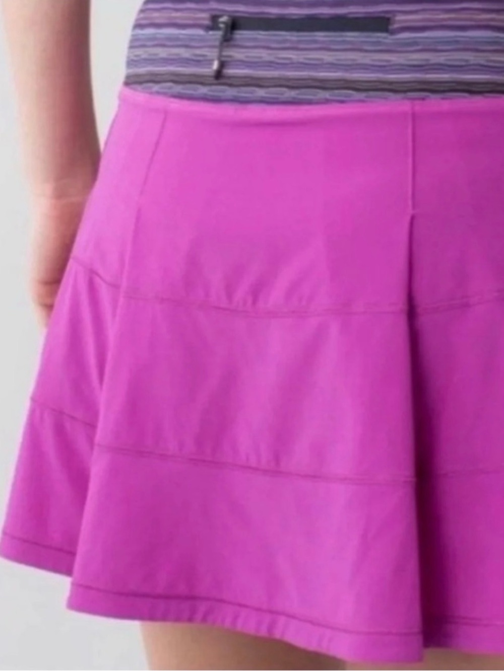 lululemon athletica Pace Rival Reg Purple Tennis/Golf Skirt/Skort Size 6